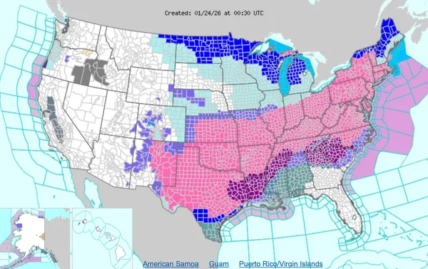 Public Service Update: Winter Storm Advisories and Essential City Service Interruptions